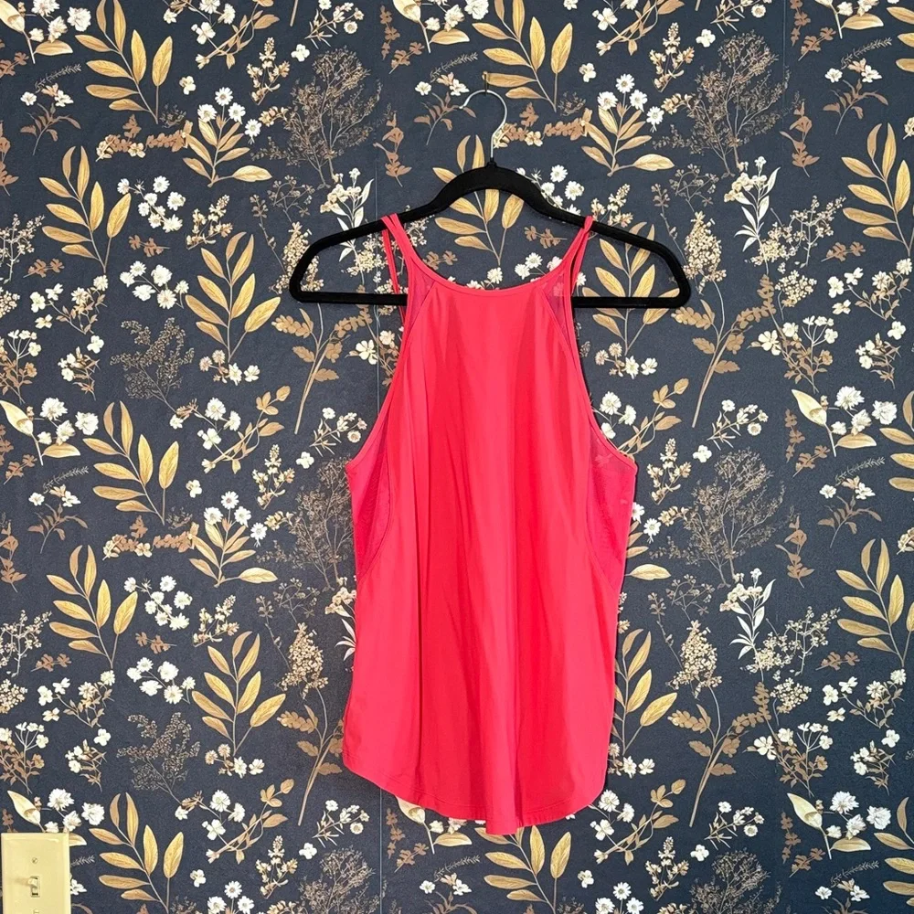 Lululemon RUN OFF ROUTE TANK HEARTTHROB Pink Top Size XS